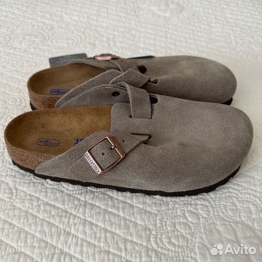 Мюли Birkenstock Boston Taupe Оригинал