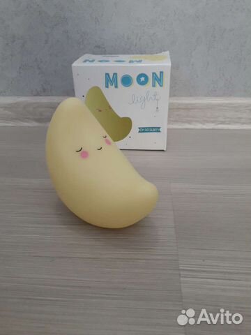 Новый ночник Полумесяц на батарейках