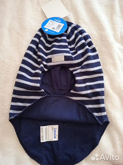 Шапка-шлем для мальчика 52