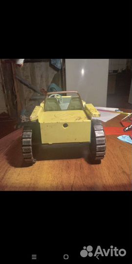 Игрушка СССР. Багги. Машинка железная