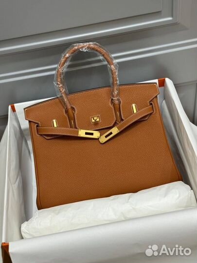 Сумка Hermes Birkin натуральная кожа