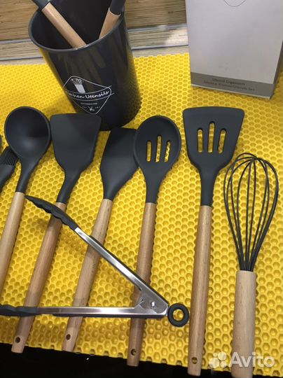 Набор кухонных принадлежностей+ Подставка