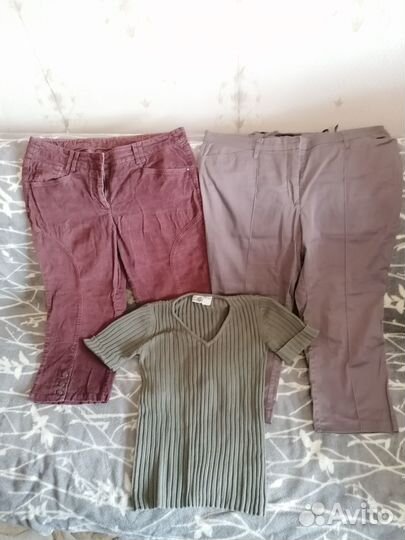 Вещи женские 28 единиц, размер 44 46 48 пакет