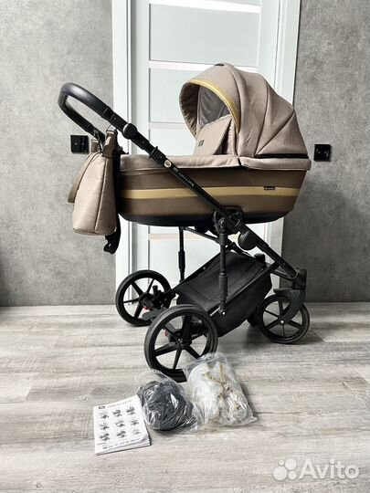 Коляска adamex rimini 3 в 1