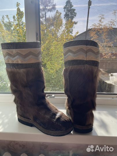 Унты камусы мужские