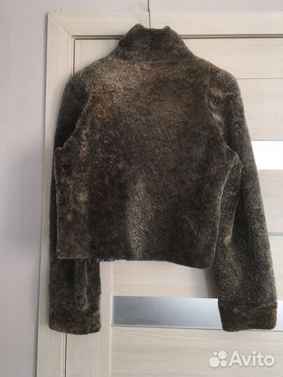 Шубка-жакет из мутона