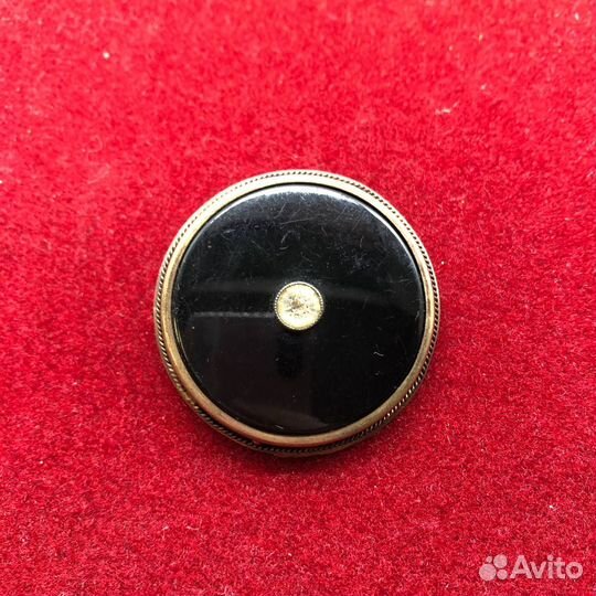 Серебряная брошь, 875 проба, СССР