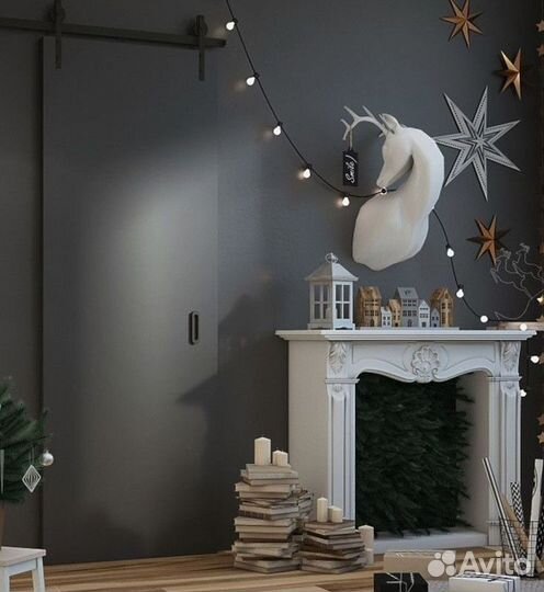 Двери межкомнатные скрытые под покраску, отделку