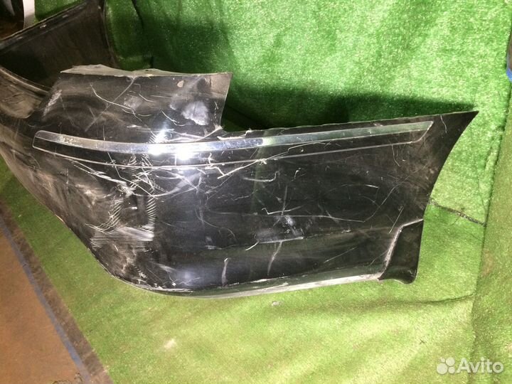 Бампер задний рест Nissan Fuga Y50 С брызговиками