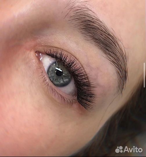 Наращивание ресниц 2D