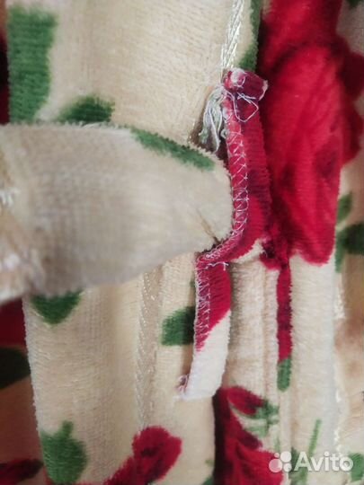 Халат махровый х/б