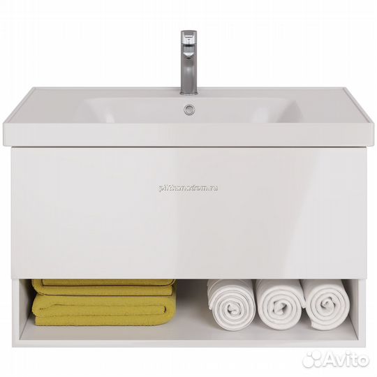 Dreja Perfecto 70 99.0807 Тумба под раковину, белый глянец