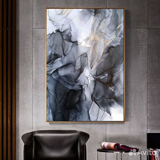 Красочные абстрактные картины на холсте