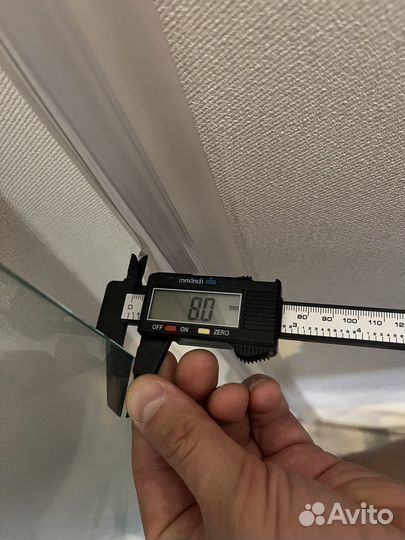 Душевая перегородка Каленое стекло 8мм