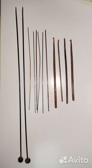 Спицы и крючок для вязания