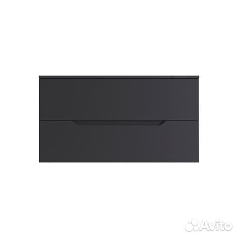 Тумба подвес. 100 мдф мат. графит Orange Li-100Tu