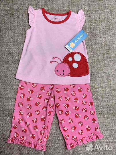 На лето фирменные вещи пакетом 6-18 мес