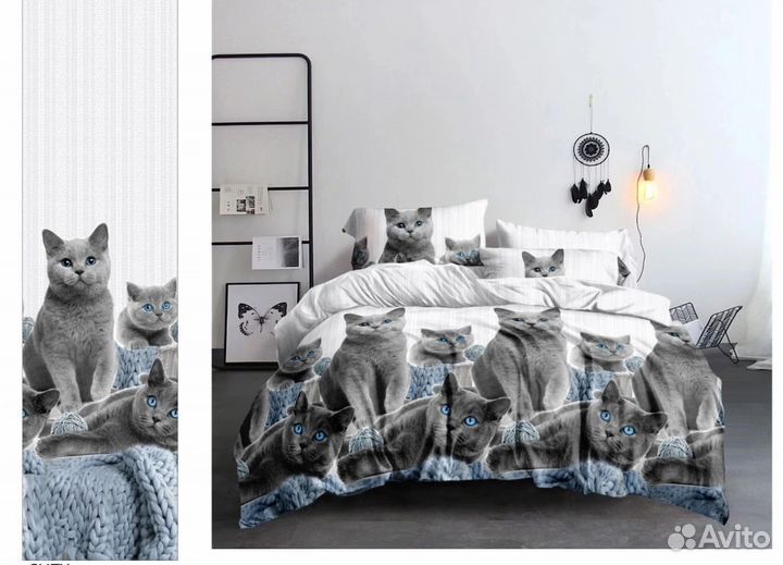 Постельное белье 2 сп с Евро простыней