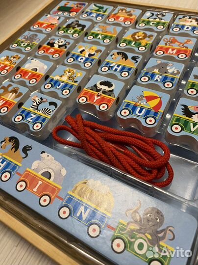 Melissa & doug монтесори английский алфавит