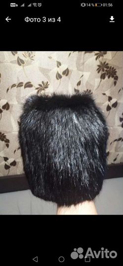 Шапка норковая
