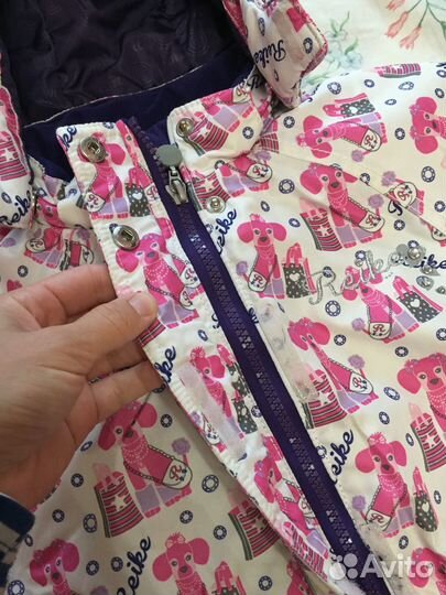 Комбинезон зимний Reike для девочки р116-122