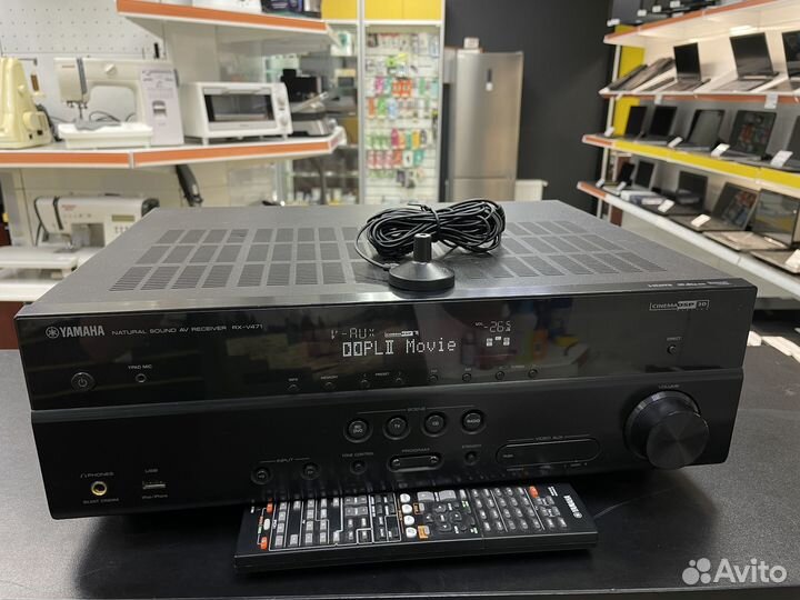 AV-ресивер yamaha RX-V471 / 5.1 / 105вт на канал