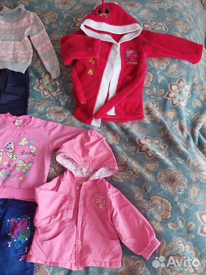Вещи пакетом на девочку 74-86