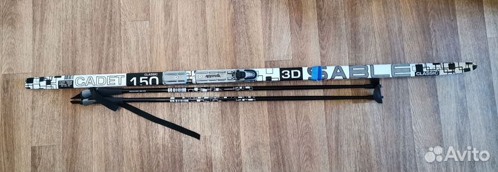 Лыжи и палки