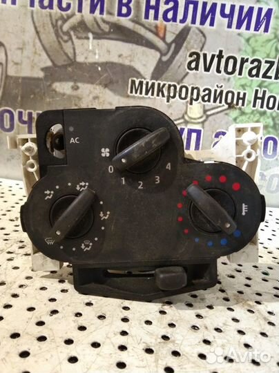 Блок управления печкой Renault Logan