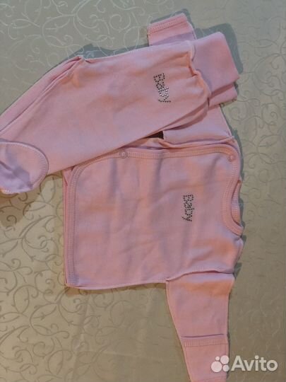 Пакет вещей на девочку 50 -68см