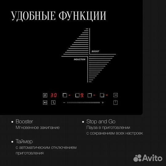 Индукционная вароч. поверхность Kuppersberg ICS604