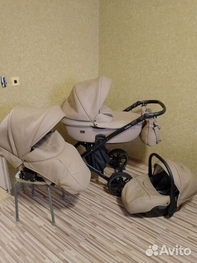 Коляска 3 в 1 Indigo