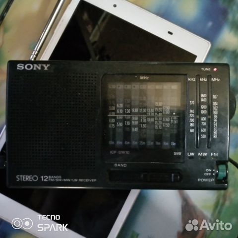 Радиоприемник Sony ICF-SW10 купить в Москве | Электроника | Авито