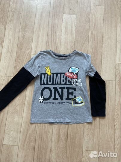 Лонгслив на мальчика 134-140