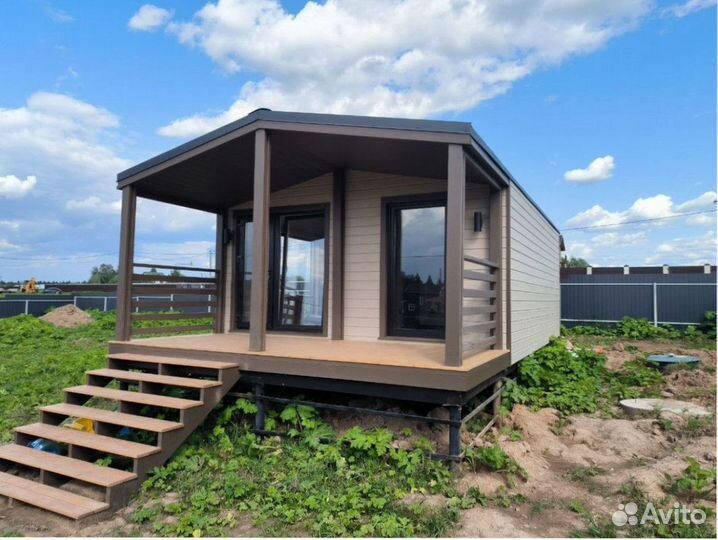 Каркасный дом с доставкой 60 м кв, арт. ал-5425