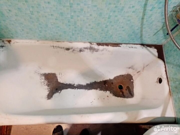 Реставрация ванны длиной 1.5м