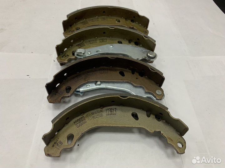 Колодки тормозные барабанные, комплект (Логан)