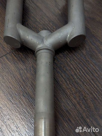 Титановая вилка для велосипеда