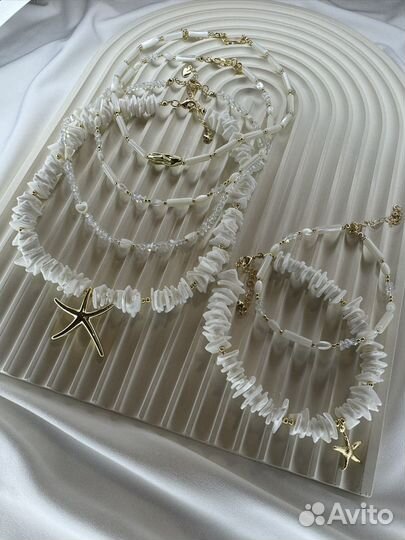 Браслет ручной работы из натуральных камней