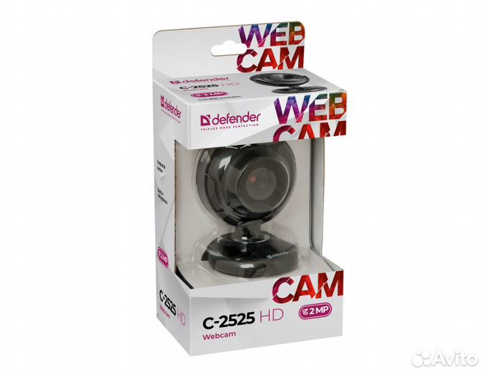 Веб-камера Defender C-2525HD, 2 мп