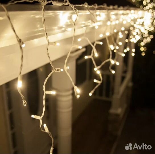 Уличная гирлянда бахрома