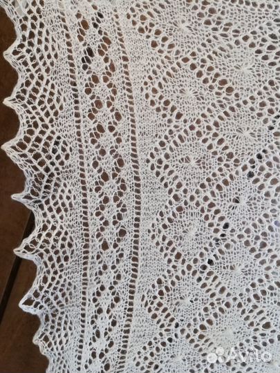 Платок пуховый оренбургский новый