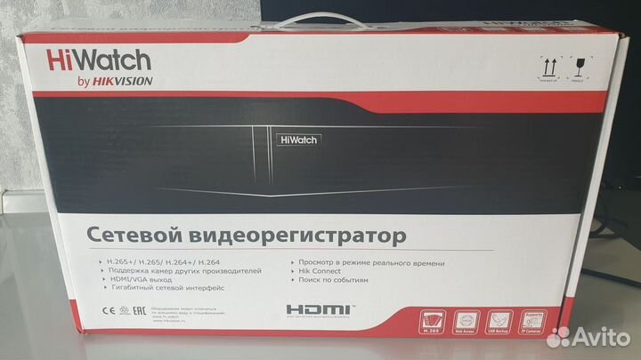 Hiwatch DS-N316(D) NVR 16 канальный регистратор