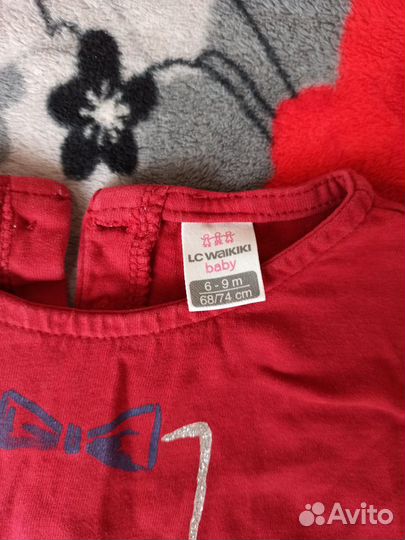 Вещи пакетом на девочку 68-74