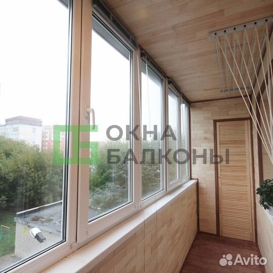 Остекление балконов и лоджий