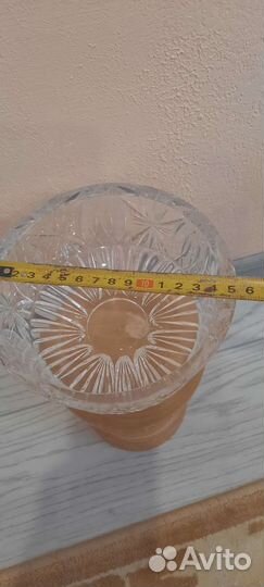 Салатник хрустальный