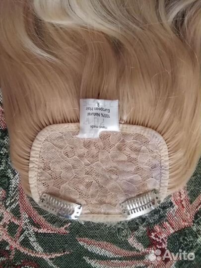 Шиньон из натуральных волос