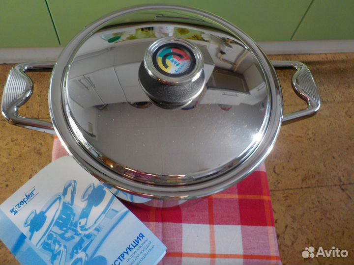 Новые кастрюли zepter 9 и 6.7 л