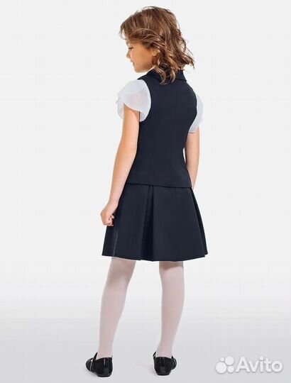 Школьная форма для девочки 128 синяя