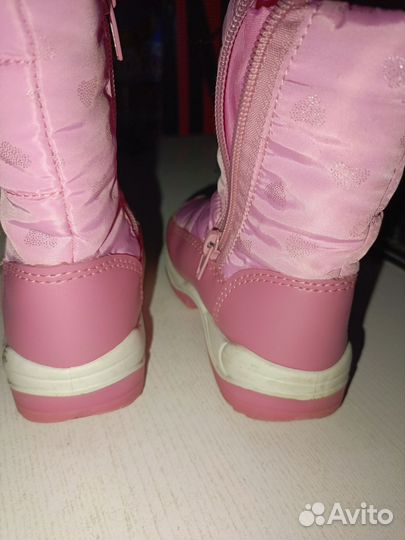 Сапоги зимние детские 24
